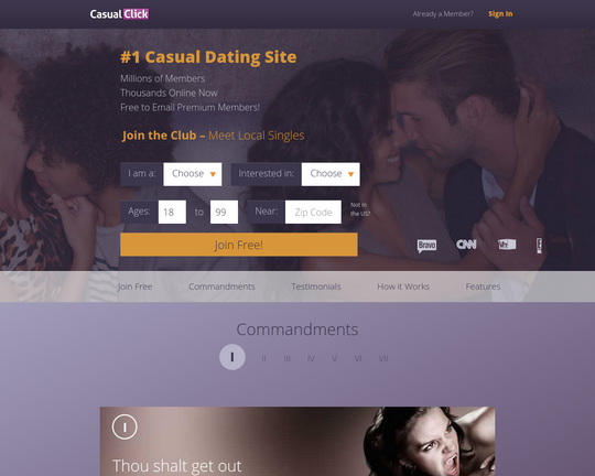 online casual dating sites)
