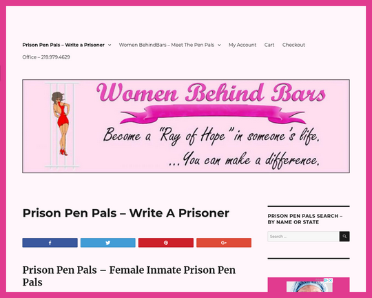 Women Behind Bars Logo