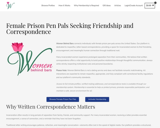 Women Behind Bars
